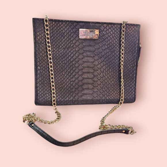 VS Black Python snake clutch - Picture 3 of 4